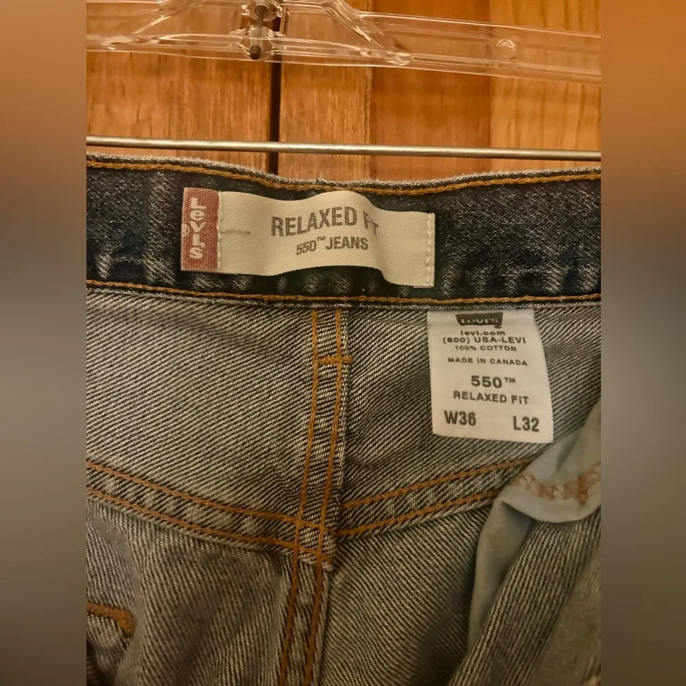 Levi's Men's Relaxed Fit 550 Denim Jeans W36, L32 Could be Oversized Slouchy